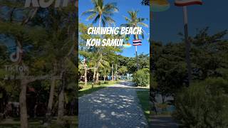 Chaweng Beach Koh Samui chawengbeach kohsamui thailand samui fyp [upl. by Eiramnaej107]