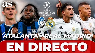 EN VIVO  ATALANTA vs REAL MADRID de CHAMPIONS LEAGUE [upl. by Ketty]