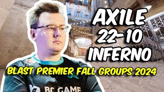 CS2 POV  Cloud9 Ax1Le 2210 vs FaZe Inferno BLAST Premier Fall Groups 2024 [upl. by Lrat535]