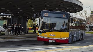 Solaris Urbino 15 III 244 MPK KielceLinia9Timelapse kielce solaris autobus 244 [upl. by Anayrb]