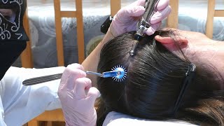 ASMR Cranial Nerve Exam  Scalp Check with Sensation Tests Real Person [upl. by Kaya]