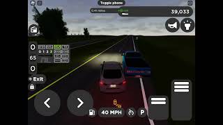 PIT maneuver Greenville Roblox [upl. by Ackley]