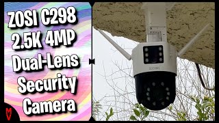 Zosi C298 25K 4MP DualLens Security Camera  MumblesVideos Product Review [upl. by Aaronson]