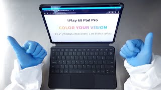 best value tablet with Pc mode and keyboard 2024  Alldocube iPlay 60 Pad Pro Unboxing ASMR [upl. by Rabkin]