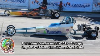 Dragsters Jr  5ª etapa Paranaense de Arrancada 2013 [upl. by Nittirb368]