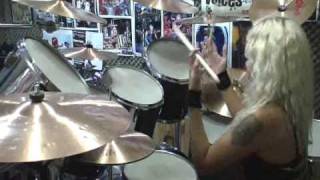 JULLY LEE Drummer GirlquotPRACTICINGquot Part 2 [upl. by The19]