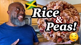 How to make Jamaican RICE and PEAS [upl. by Teragram6]