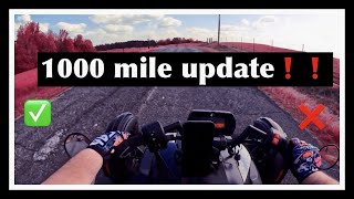 2022 Can am Ryker quot1000 mile updatequot [upl. by Ylsel487]