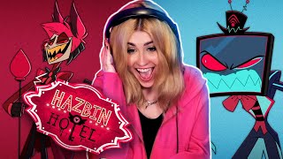 HAZBIN HOTEL Episode 2 quotRadio Killed the Video Starquot REACTION [upl. by Ymled]