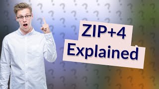 What is the full ZIP Code format [upl. by Burrill]