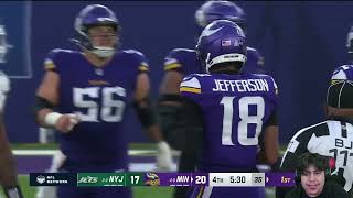 CMON RODGERS 3 PICKS New York Jets vs Minnesota Vikings  2024 Week 5 Game Highlights [upl. by Edwine538]