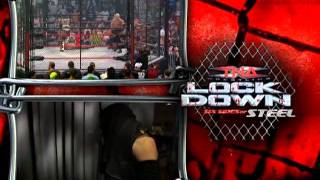 Lethal Lockdown 2009 Team Jarrett vs Team Angle [upl. by Eenej]