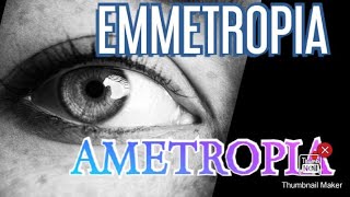 Emmetropia amp Ametropia in tamil [upl. by Jablon]