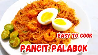 PANCIT PALABOK RECIPE  EASY TO COOK  DELICIOUS  LUTONG PINOY  FILIPINO RECIPE  PINOY FOOD [upl. by Gnep510]