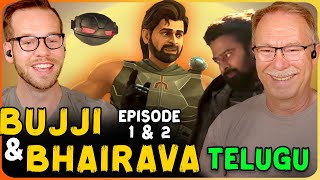 Triple Feature  Bujji Teaser  Bujji And Bhairava Ep1amp2 Reaction  kalki 2896 AD  Prabhas [upl. by Orelle]