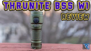 Thrunite BSS W1 Review 24 693 Lumens SST20 16340 Battery Onboard charging [upl. by Ysdnil]