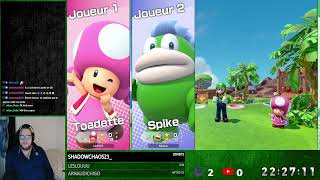 REDIFF  Session Super Mario Party Jamboree  MK8DX 16112024 [upl. by Sivam]