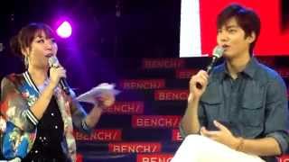 HD Lee MinHo Live in Manila Learning the Language KoreanTagalogEnglish [upl. by Noivad12]