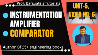 INSTRUMENTATION AMPLIFIER AND COMPARATOR [upl. by Lester497]