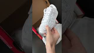 Unboxing THE BEST Nike Dunk Low Sneaker White Paisley 2024 🤍 [upl. by Aloke43]