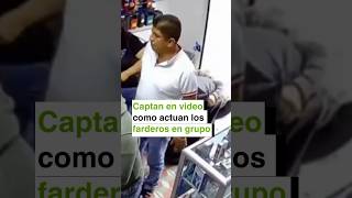 ¡Así operan los farderos en pequeños comercios 🛍️🚨 RoboEnComercios Seguridad Vigilancia [upl. by Guerra170]