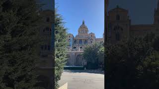 Museo Nacional de Arte de Cataluña 🇪🇸 barcelona spain travel [upl. by Nirret]