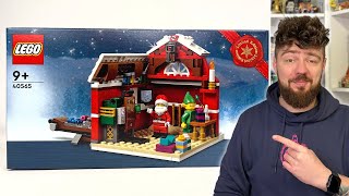 PRACOWNIA ŚWIĘTEGO MIKOŁAJA 🎅🏻 LEGO 40565 RECENZJA [upl. by Barcus]