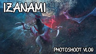 Izanami  Smite cosplay photoshoot vlog 👹 [upl. by Bodwell]