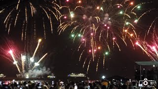 Réveillon 2024  Queima de Fogos na Praia de Copacabana com Orquestra Sinfônica  Rio de Janeiro [upl. by Neehsas]