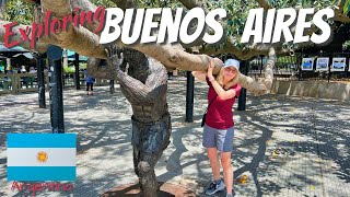 EXPLORING the city of Buenos Aires  TIPS for STAYING SAFE [upl. by Sheela]