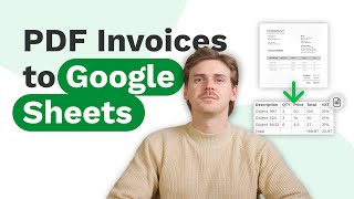 How to Convert PDF to Google Sheet Automatically [upl. by Domonic]