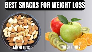 Healthy Snacks for Weight Loss 15 Ideas You’ll Love [upl. by Ialocin979]