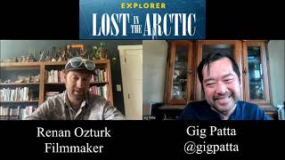 Renan Ozturk Interview for NatGeos Explorer Lost in the Arctic [upl. by Iroj]