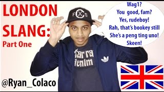 London Slang Part 1  UK Slang  British Slang  English Slang  As Used By Drake [upl. by Nevs]