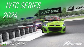 IVTC SERIES 2024 bsd CIRCUIT  Assetto Corsa [upl. by Aihsad]