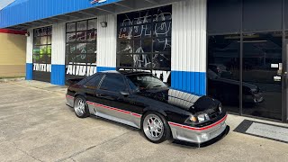 Ultimate 1987 Ford Mustang GT Upgrade New Radio Speakers Amp Sub Cameras amp Keyless Entry [upl. by Dolli]