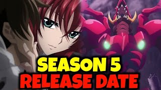 Highschool DxD Season 5 Release Date Update [upl. by Ninaj607]