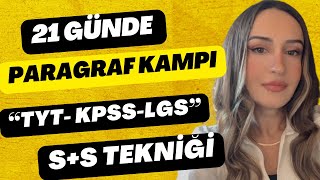 21 GÜNDE PARAGRAF KAMPI  TAKTİKLERLE  TYTKPSSLGS 2024  3GÜN [upl. by Yeliac252]