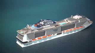 MSC Meraviglia ship rendering [upl. by Martelle62]