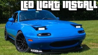 How to Install LED Lights on a Miata [upl. by Eihtak385]