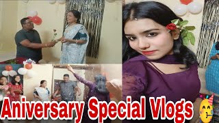 Aniversary Special Vlogs 😍🥳Uncle amp Aunty ❤️Sangeeta Official [upl. by Thrift]