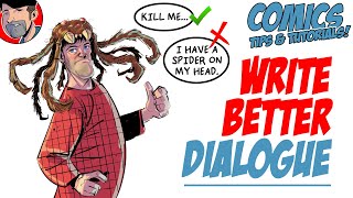 A Basic Roadmap to Writing Great Dialog for ComicsWebcomics  TIPSTUTORIAL [upl. by Camala459]