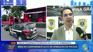 Cidade em Ação  Sede do Campinense é alvo de operação de busca e apreensão da Polícia  Parte 2 [upl. by Root]