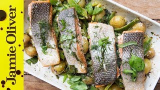 Simple Tray Baked Salmon  Bart’s Fish Tales [upl. by Oika]