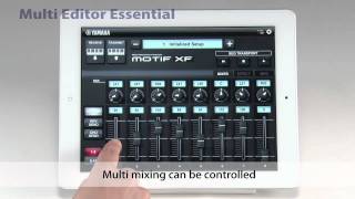 Yamaha Mulit Editor Essential [upl. by Secilu]