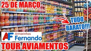 25 DE MARÇO  TOUR ARMARINHOS FERNANDO  AVIAMENTOS [upl. by Aihsenat648]