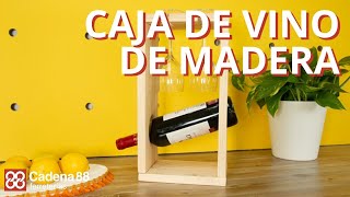 Caja de vino de madera [upl. by Neenahs893]