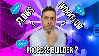 Salesforce Workflow vs Process Builder vs Flow  Which One [upl. by Lili801]