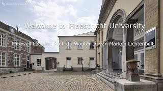 Farwell Lecture Prof dr Wouter D van Marken Lichtenbelt [upl. by Gillette]