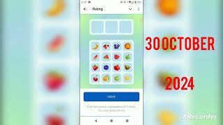 30 October 202430102024  RATING app  Rating Combo Day airdropratingcryptocodecombosolved [upl. by Enyamart539]